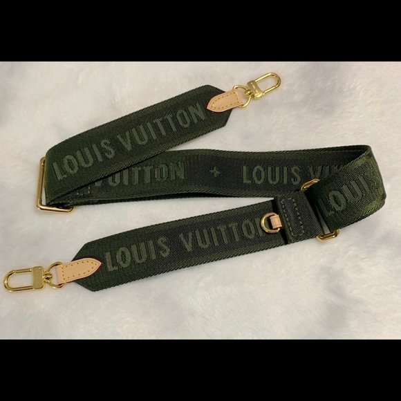 New Louis vuttion adjustable kaki strapW/gold tone - Picture 12 of 13